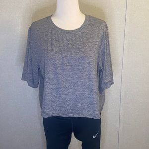 Zella Grey Workout Top: S
